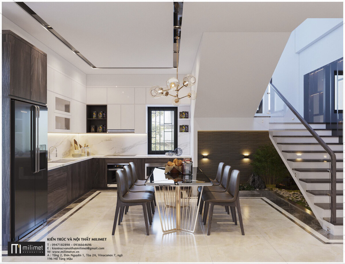 Công trình thi công thiết kế nhà phố