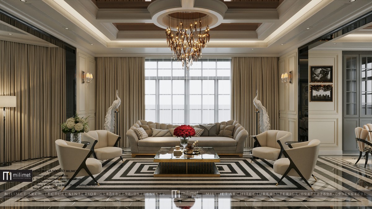 Phong Cách Tân Cổ Điển - Vẻ Đẹp Vượt Thời Gian Trong Thiết Kế Nội Thất